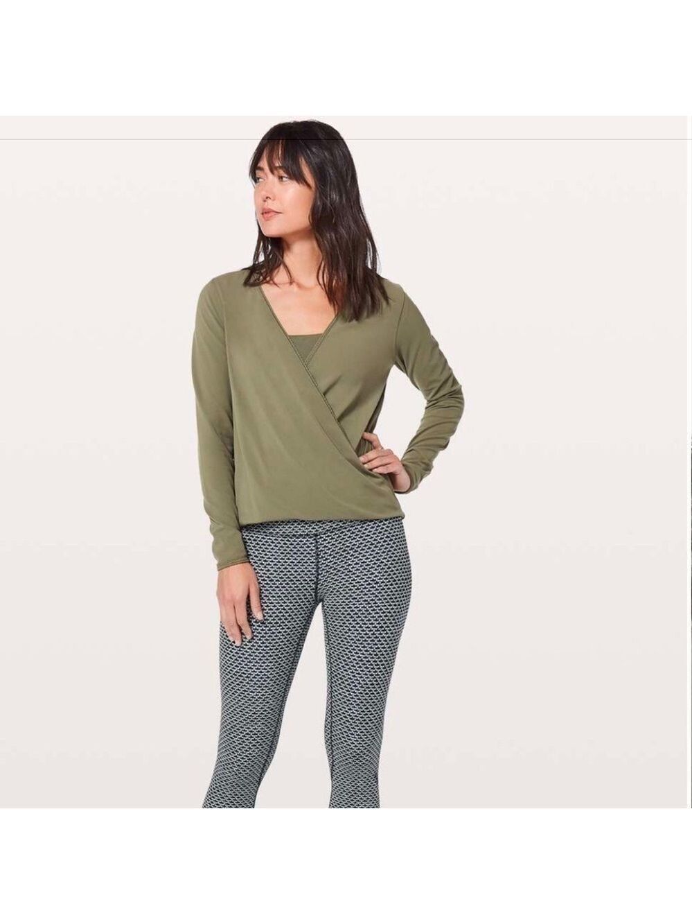 Lululemon Full Freedom Long Sleeve Sage